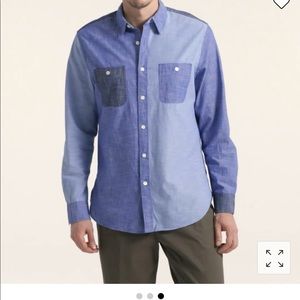 J. Crew Chambray shirt in mix and match in Large